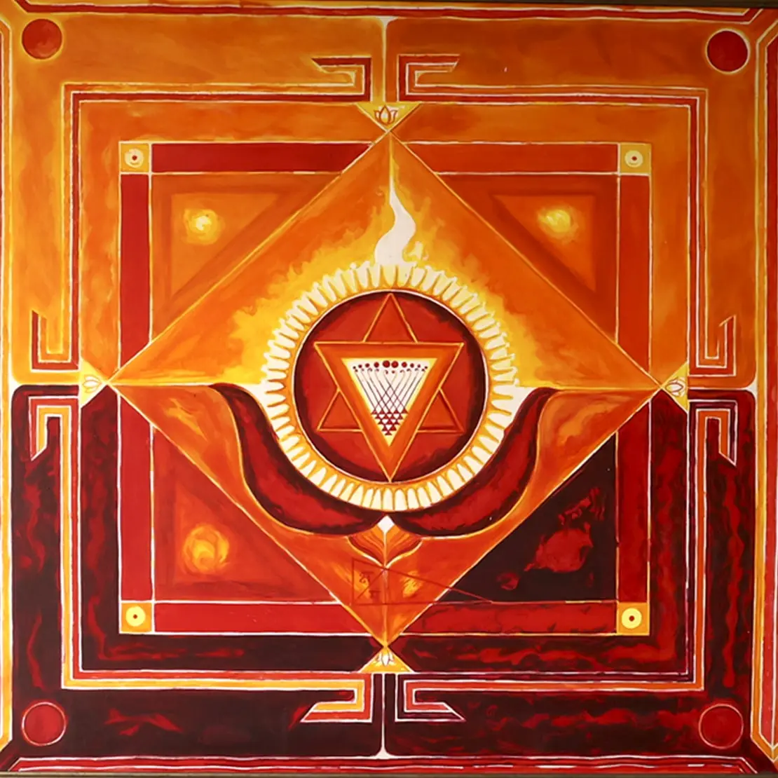 Astro Veda mandala — visual harmony and celestial art